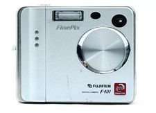 FUJIFILM FINEPIX F401 Silver Digital Camera From Japan