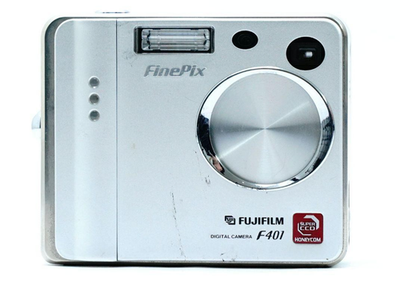 Fujifilm FinePix F Series F401 2.1MP Digital Camera - Metallic