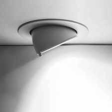 Lámpara de techo empotrada giratoria regulable/N LED COB lámpara foco de imagen