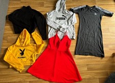 Kleiderpaket z.B. Puma Pullover - Adidas Kleid - Mantel - Kleidchen (6 Teile)