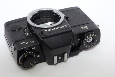 Leica Leicaflex SL-2 MOT 35mm SLR Film Camera with Motor. Black