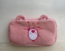 Korea Limited Daiso Care Bear Pouch Pink Pen Case