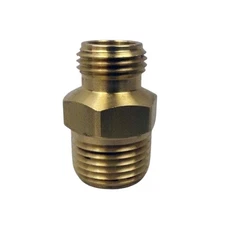 TeeJet Brass Male Nozzle Body 3/8" MNPT x 11/16"-16 Cap Thread CP1324 Farmer