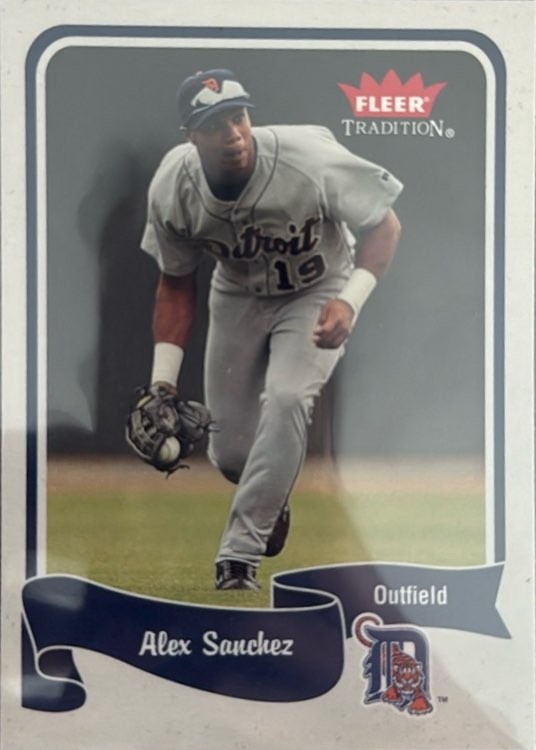 2004 Fleer Tradition #367 Alex Sanchez