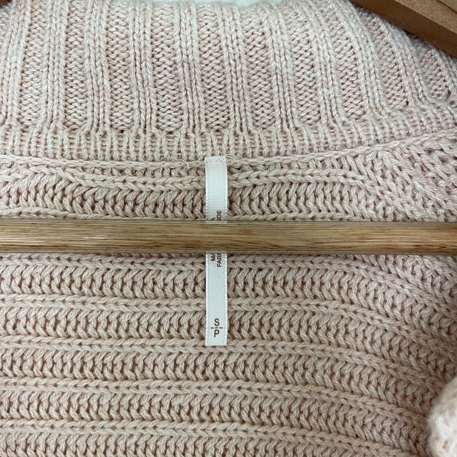 Free People Marlie Pullover Sweater in Dusty Pink Womens Size Small image 3