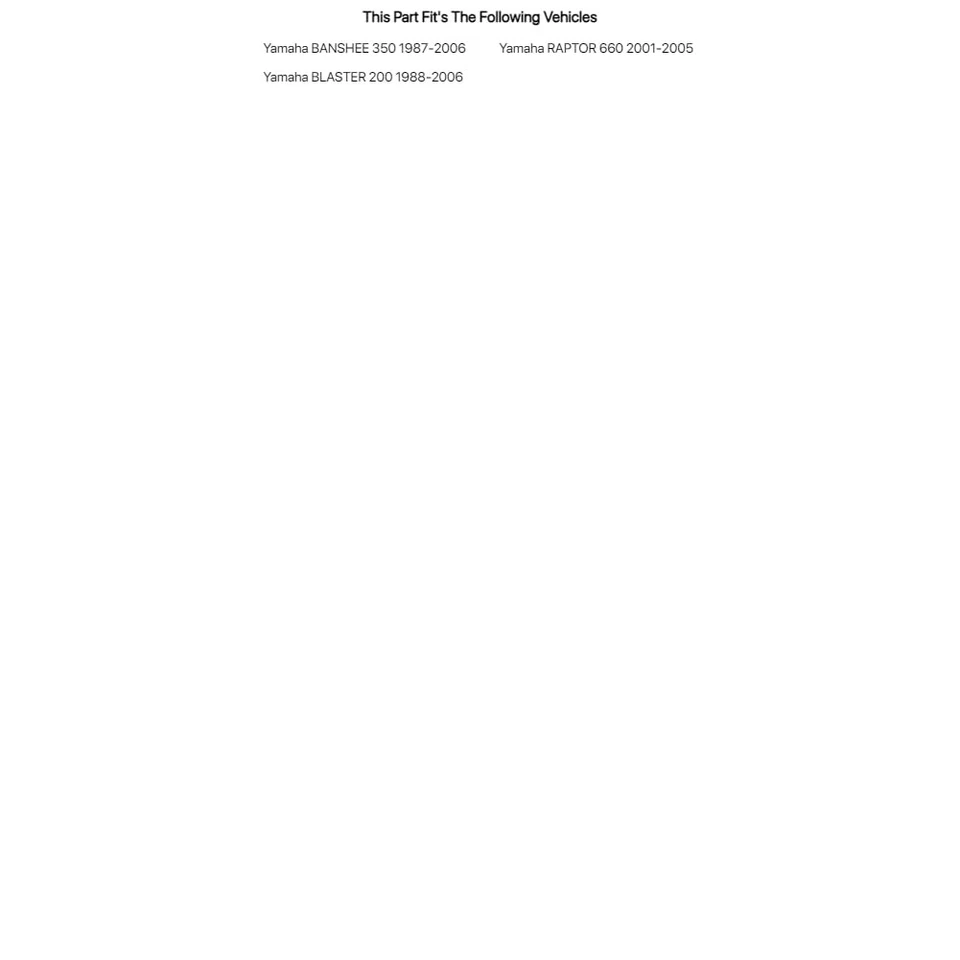 Eje de carreras Tusk ancho ajustable para Yamaha Blaster 200 1988-2006 Foto 4 de 4