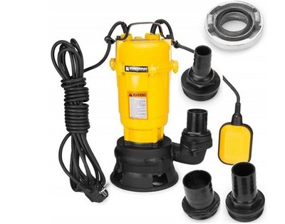 Schmutzwasserpumpe mit Zerkleinerer Klärgrubenpumpe Powermat 3000P