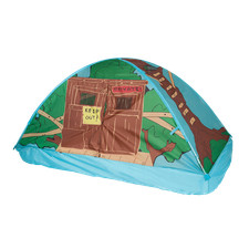 Pacific Play Tents Tree House Bed Tent - 77 In X 38 In X 35 In