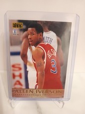 Allen Iverson Philadelphia 76ers 1997 Score Board Players Club Card #49