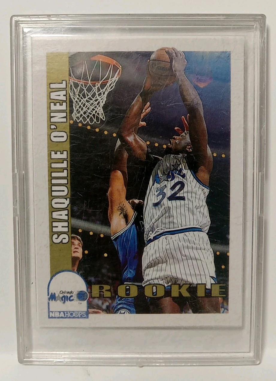 1992-93 NBA Hoops Shaquille O'Neal Rookie Card #442 RC