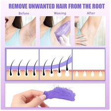 Brazilian Wax Kit for Hair Removal, Women Men -