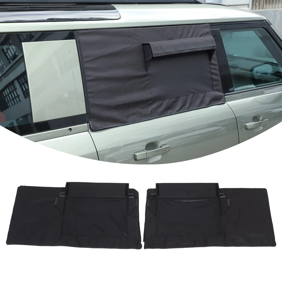 Rear Side Window Cover Sun Shade Privacy Blinds Fits Land Rover Defender 2020+ - Image 2 of 4