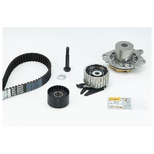 Wasserpumpe + Zahnriemensatz FüR Fiat Punto 188 1.9 99 Bis 03 Continental Neu-image