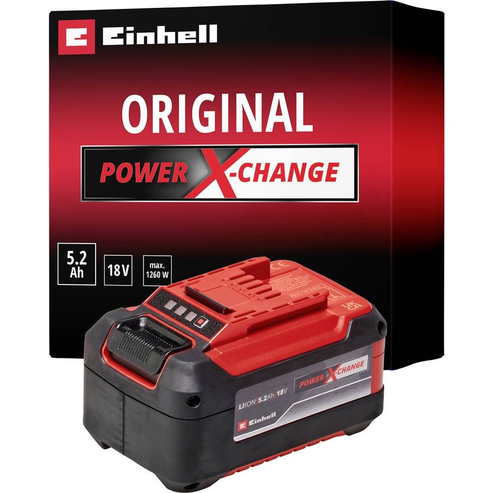 Batterie pour outil 18 V Einhell 5,2Ah pour l'entretien complet du jardin