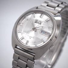 Seiko Actus Automatic Watch Mens 7019 7350 Vintage Timepiece wrist 18cm