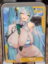 MIKU SSR SSR-10 Senpai Goddess Haven Series 6 Story Anime Collectible Card