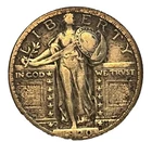 1920-d Standing Liberty Quarter , VF /  XF  scarce