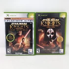 Star Wars: Knights of the Old Republic I & II 1 + 2 (Microsoft Xbox, 2003) CIB