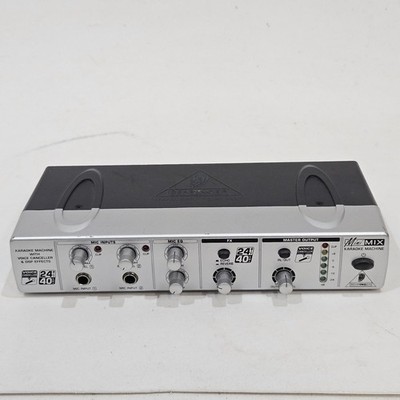 Behringer Minimix MIX800 Ultra-Compact Karaoke Machine Pre-owned No Cord Mini 