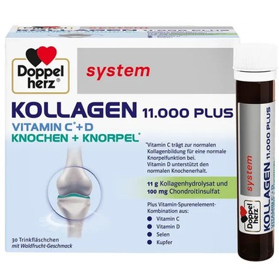 Doppelherz system KOLLAGEN 11.000 PLUS, 30x25 ml, PZN 07625039