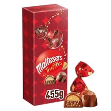 Maltesers Chocolate Truffles Gift Box 455g – Milk Chocolate with Honeycomb &