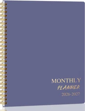 2026-2027 Monthly Planner - 2 Year Monthly Planner 2026-2027, Hard Cardboard Cov