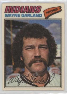 1977 Topps Baseball Patches Cloth Stickers Wayne Garland (Two Star Back) #17 2k3