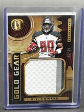 O.J. HOWARD 2019 GOLD STANDARD GOLD GEAR JUMBO 3 COLOR PATCH #D 40/49