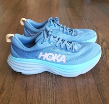 Hoka One One Bondi 8 Women's Size 9 B Blue Pink NICE