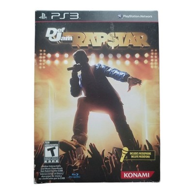 Def Jam Rapstar Microphone Bundle - Sony PlayStation 3 - New Sealed