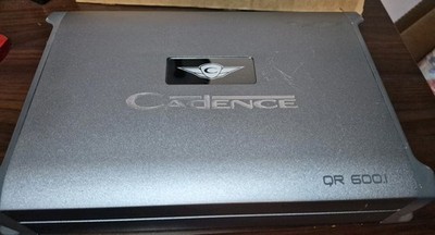 Cadence QR600.1 Mono Block Class D Bass Car Amp 600w RMS - Bass Knob Included 
