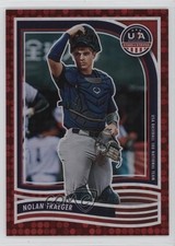 2024 Panini Stars and Stripes Red 104/199 Nolan Traeger #43 0t2