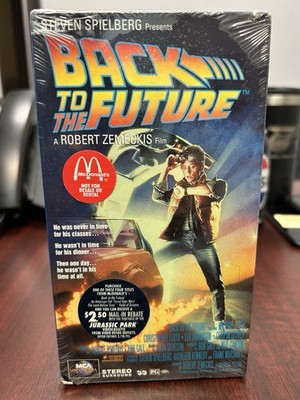 Back to the Future (VHS, 1995) for sale online | eBay
