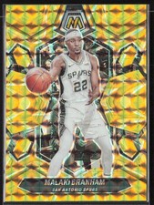 2023-24 Panini Mosaic #102 Malaki Branham Reactive Yellow