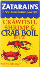 Zatarains Crawfish-Shrimp-Crab Boil in Bag -- 3 Oz - 2 Pc