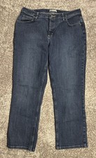 RIDERS by Lee RELAXED FIT Jeans 14P Denim Pant Regular Straight Medium Blue Wash