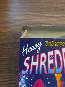 HEAVY SHREDDIN&rsquo; Snowboarding Video Game NES (Nintendo 1990) Complete CIB