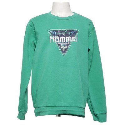 Hummel, Sweatshirt, Größe: 140, Grün, Baumwolle/Polyester, Einfarbig, Sweat #Ur0