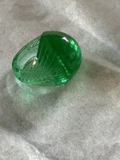 Rare Authentic René Lalique Épis Ring c.1931 French Art Deco Glass