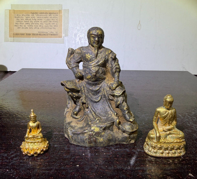 Set Antique/ Vtg. Chinese Bronze Sculptures