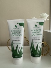 Forever Living Aloe Vera Bright Toothgel 130g Pack of 2 Natural Mint