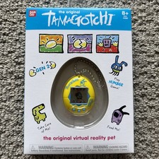 Bandai The Original Tamagotchi Gen 2 Virtual Pet Yellow/Blue