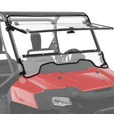 2-IN-1 UTV Flip Up Windshield for Pioneer 700/700-4 2014- 2025 Front Windscreen