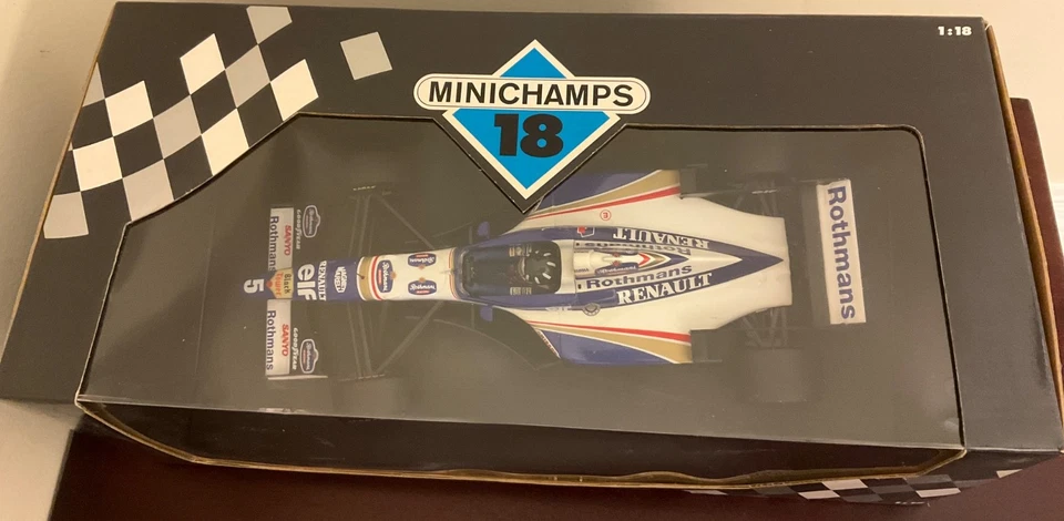 Minichamp 1:18 Williams Renault FW18 #5 Damon Hill WDC Rothmans livery Very Rare - Image 4 of 4