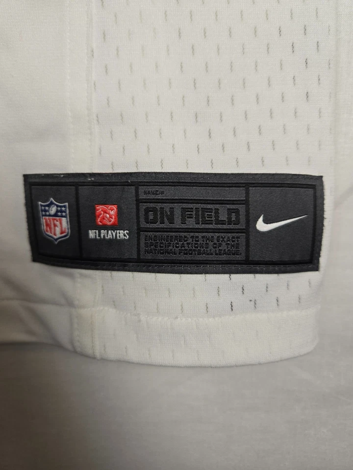 Denver Broncos Peyton Manning #18 White Short Sleeve Jersey Women's Large - Image 4 of 4