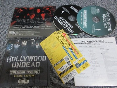 HOLLYWOOD UNDEAD / american tragedy DELUX EDIT/JAPAN LTD CD&DVD OBI bonus track
