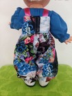 Kittens Overalls & Royal Blue Blouse for Galoob Baby Face (NO DOLL) — photo 3