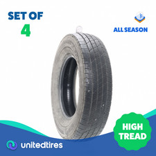 Set Of 4 Used Lt 23580r17 Bridgestone Dueler Lx 120117r - 9.5-11.532 Set Of 4 Used Lt 23580r17 Bridgestone Dueler Lx 120117r - 9.5-11.532