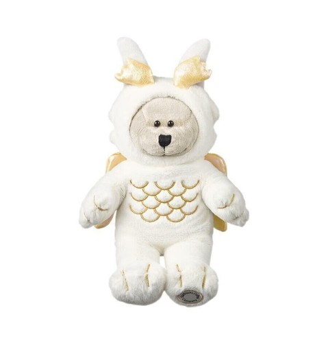Bambola di peluche Starbucks Corea 2024 Capodanno drago ribassista orso + portachiavi 2 pacchetto - Foto 12 di 15