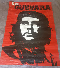 VINTAGE CHE GUEVARA 1968/95 Original Poster HUGE 53"x38" J Fitzpatrick GOOD COND